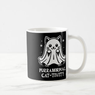 Caneca De Café Ghost Cat Art Purranormal