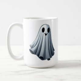 Caneca De Café Ghost de Folha