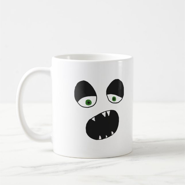 Caneca De Café Ghost Face (Esquerda)