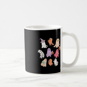 Caneca De Café Ghost Friends Halloween AAC SLP Speech Langu