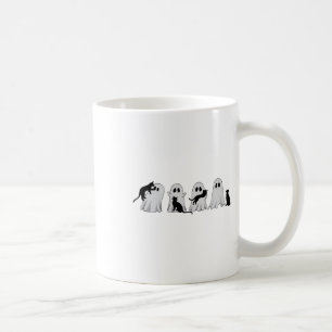 Caneca De Café Ghost Ghost Bonito Figurinos De Fato De Halloween