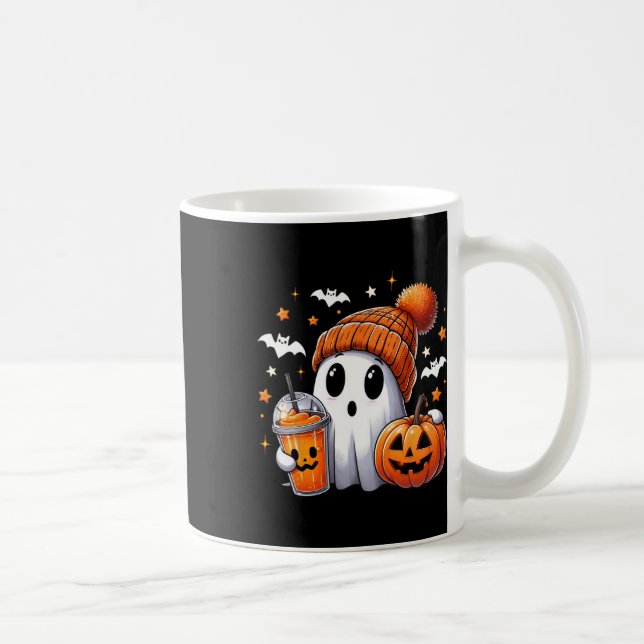 Caneca De Café Ghost Ghost Coffee Halloween Ghost Ice Cof (Direita)