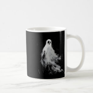 Caneca De Café Ghost Horror Spooky Assusty Halloween Grunge Aesth