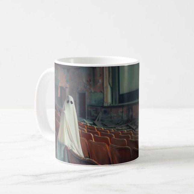 Caneca De Café Ghost Hunt No. 27 (Frente Esquerda)