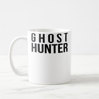 Caneca De Café Ghost Hunter 	 By Lets Go Ghost Hunting