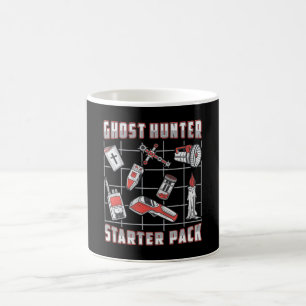 Caneca De Café Ghost Hunter Starter Pack Paranormal Caça ao Fanta