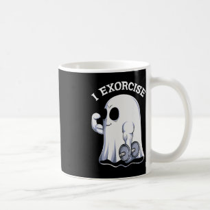 Caneca De Café Ghost I Exorcize Diversificação Exercício Gym Work
