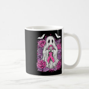 Caneca De Café Ghost Ribbon Breve Cancer Sensibilização Halloween