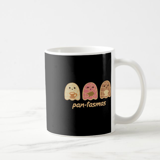 Caneca De Café Ghost Shirt Cute Ghost Fall Para Meninas (Direita)
