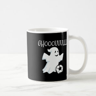 Caneca De Café Ghost Soccer Halloween