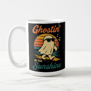 Caneca De Café Ghostin ghost halloween