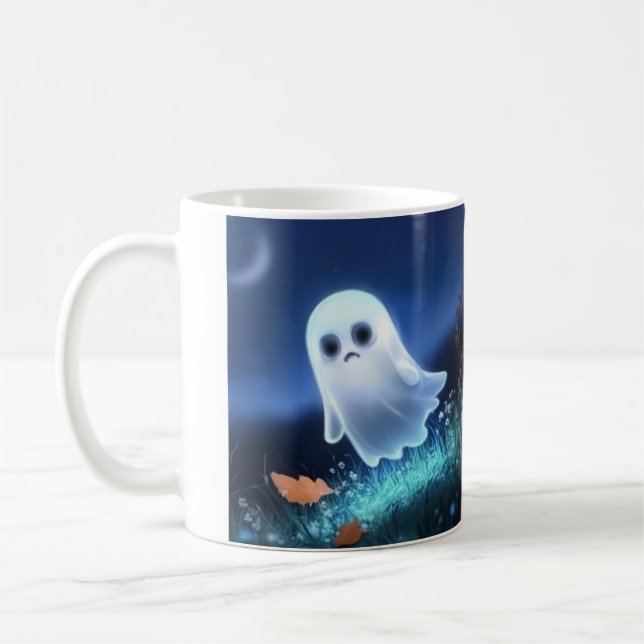 Caneca De Café Ghostly Gaze (Esquerda)