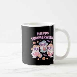 Caneca De Café Ghosts De Summerentre Bonitos E Sungles E Dri