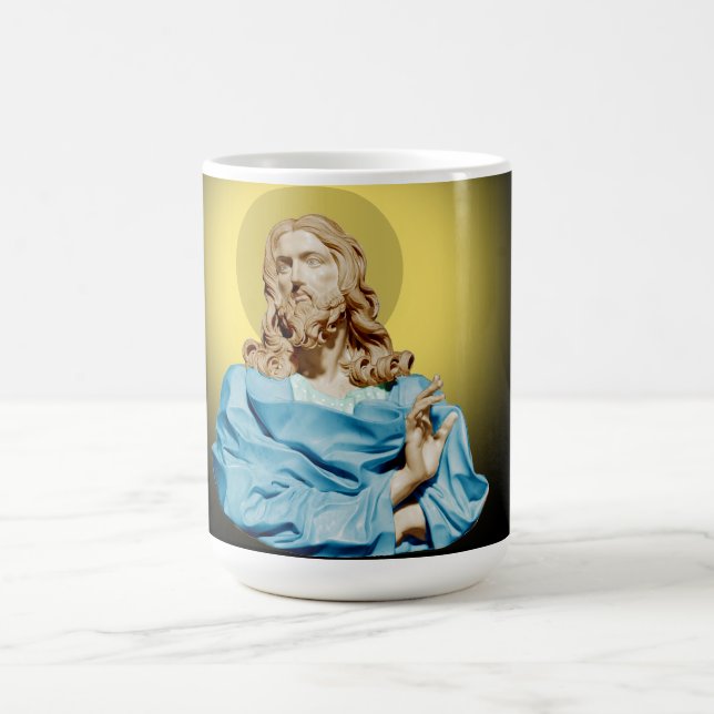 Caneca De Café Gian Lorenzo Bernini Bust do Cristo 1679 (Centro)