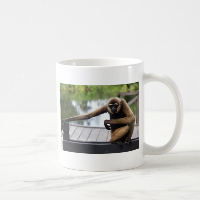 Caneca De Café Gibbon (Direita)