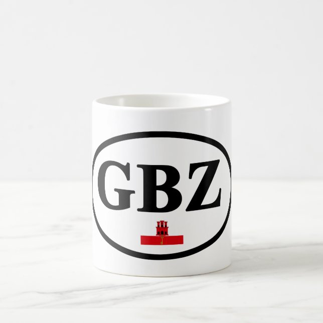 Caneca De Café Gibraltar GBZ Registro de veículos com pavilhão (Centro)