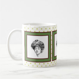 Caneca De Café Gibson Girl Coffee Mug - Design 1