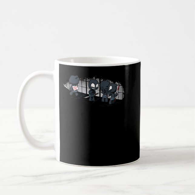 Caneca De Café Gift Idea Ninja Gaiden Feriado de Natal (Esquerda)