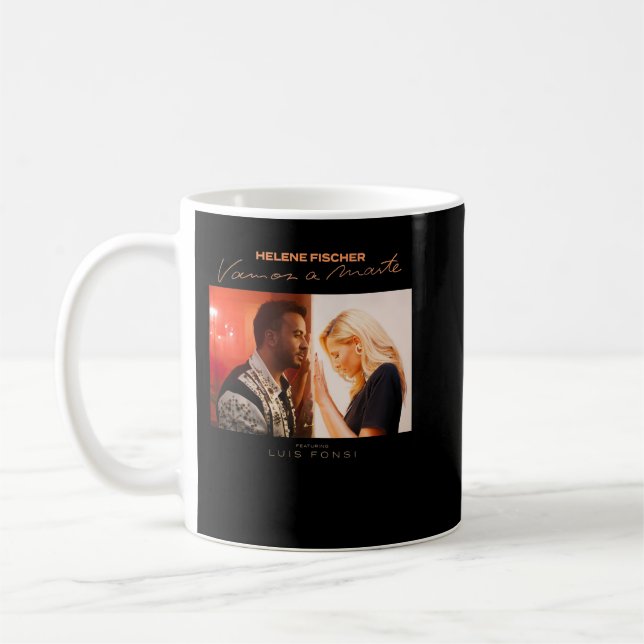 Caneca De Café Gift Men Helene German Female Fischer Singer (Esquerda)
