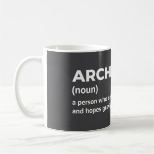 Caneca De Café Gift Mug de Definição de Arquiteto