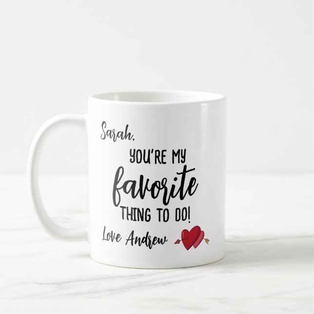 Caneca De Café Gift Personalizado Engraçado (Esquerda)