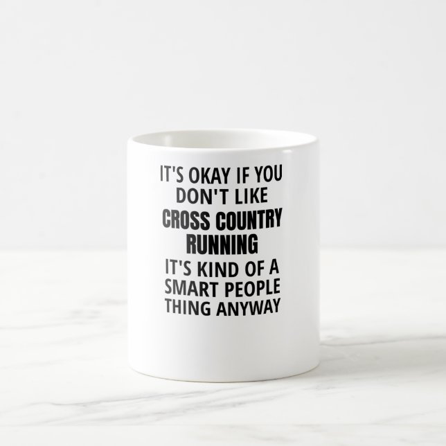 Caneca De Café Gift XC entre Países Runner (Centro)