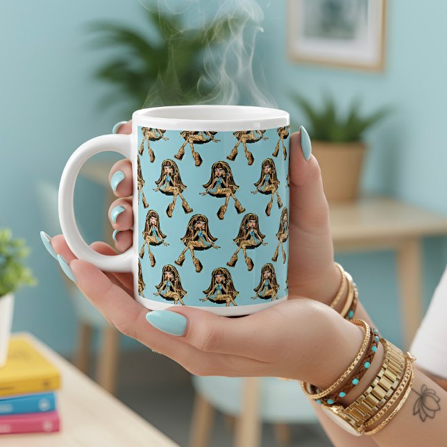 Caneca de Café Gigante Cleo (Criador carregado)