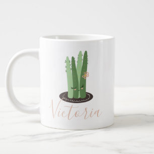 Caneca de Café Gigante com Desenho de Cactus Stape