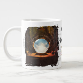 Caneca de Café Gigante Crystal Ball Halloween