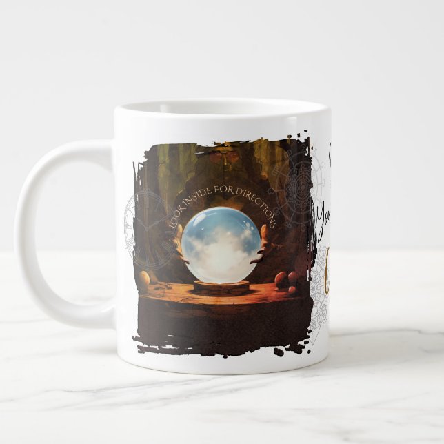 Caneca de Café Gigante Crystal Ball Halloween (Esquerda)