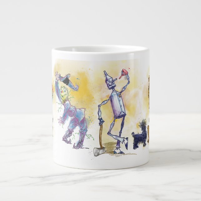 CANECA DE CAFÉ GIGANTE DO MÁGICO DE OZ (Frente)