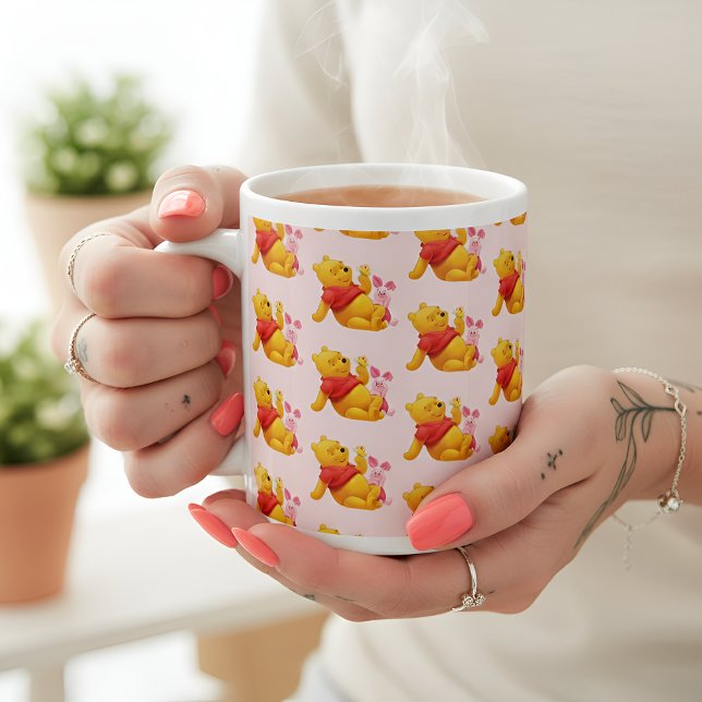 Caneca de Café Gigante do Pooh (Criador carregado)