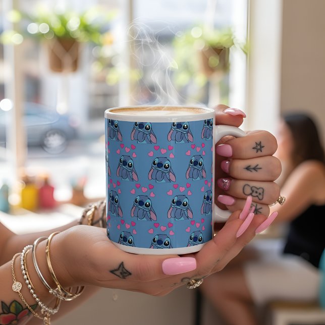Caneca de Café Gigante do Stitch (Criador carregado)