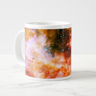 Caneca de café gigante espacial/galáxia