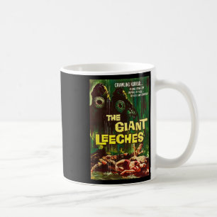 Caneca De Café Gigante Leeches Clica no Halloween Monster Poster