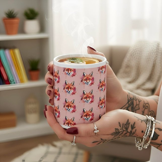 Caneca de Café Gigante Raposa (Criador carregado)