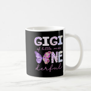 Caneca De Café Gigi da Borboleta Onederful Little Miss 1º