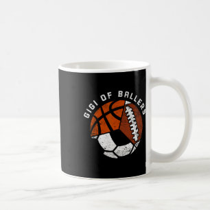 Caneca De Café Gigi De Byllers Futebol Engraçado Bysketbyll Footb