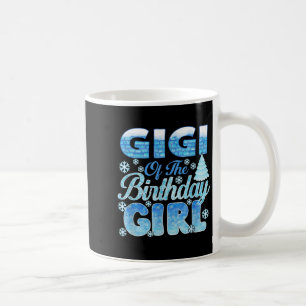 Caneca De Café Gigi Dos Flocos de Neve Temáticos da Garota de Ani