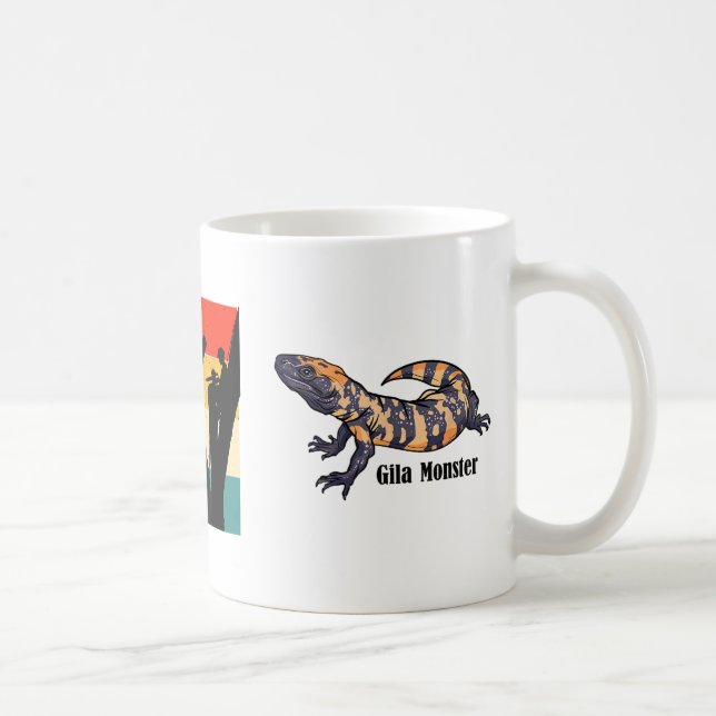 Caneca De Café Gila Monster (Direita)