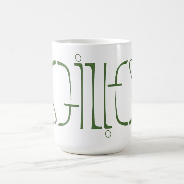 Caneca De Café Gilles Lettering Mug (Centro)