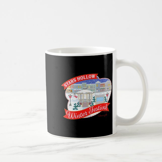 Caneca De Café Gilmore Girls Stars Hollow Winter Festival  (Direita)