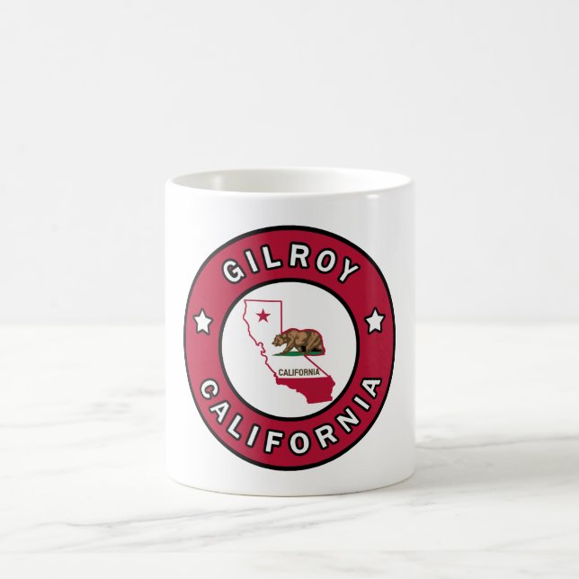 Caneca De Café Gilroy California (Centro)
