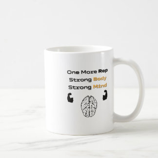 Caneca De Café Ginásio Motivacional E Fitness. Adesivo