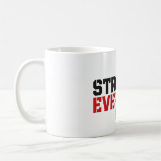 Caneca De Café Ginásio Motivacional Mais Forte Todos os Dias