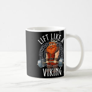 Caneca De Café Ginásio musculação Levantar Como Um Viking