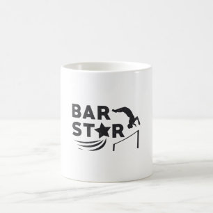 Caneca De Café ginasta Acrobat Beam, estrela do Bar Inven