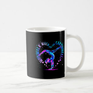 Caneca De Café Ginasta Apenas Uma Menina Que Ama Ginástica Para M