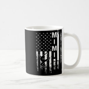Caneca De Café ginasta Mimi America Flag Vintage Chris