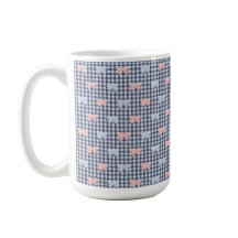 Ginga Azul Branco Rosa Azul Coquette Laços Na Moda